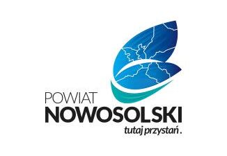 logo powiatu nowosolskiego napis powiat nowosolski tutaj przystań